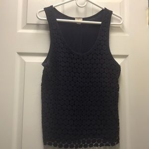 J.Crew Navy Blue Tank.